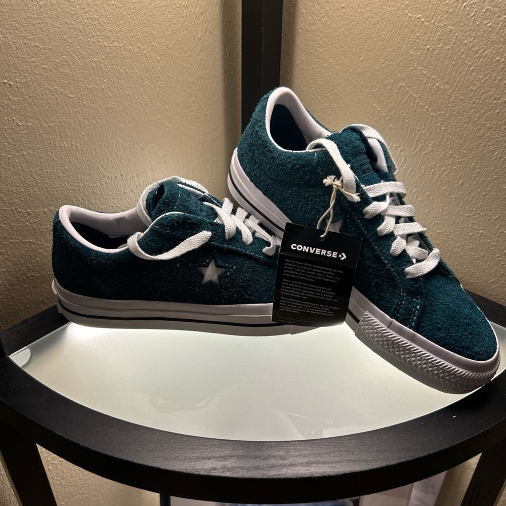 Converse One Star Pro Low Midnight Turquoise Size W/5.5 M/4 A03218C